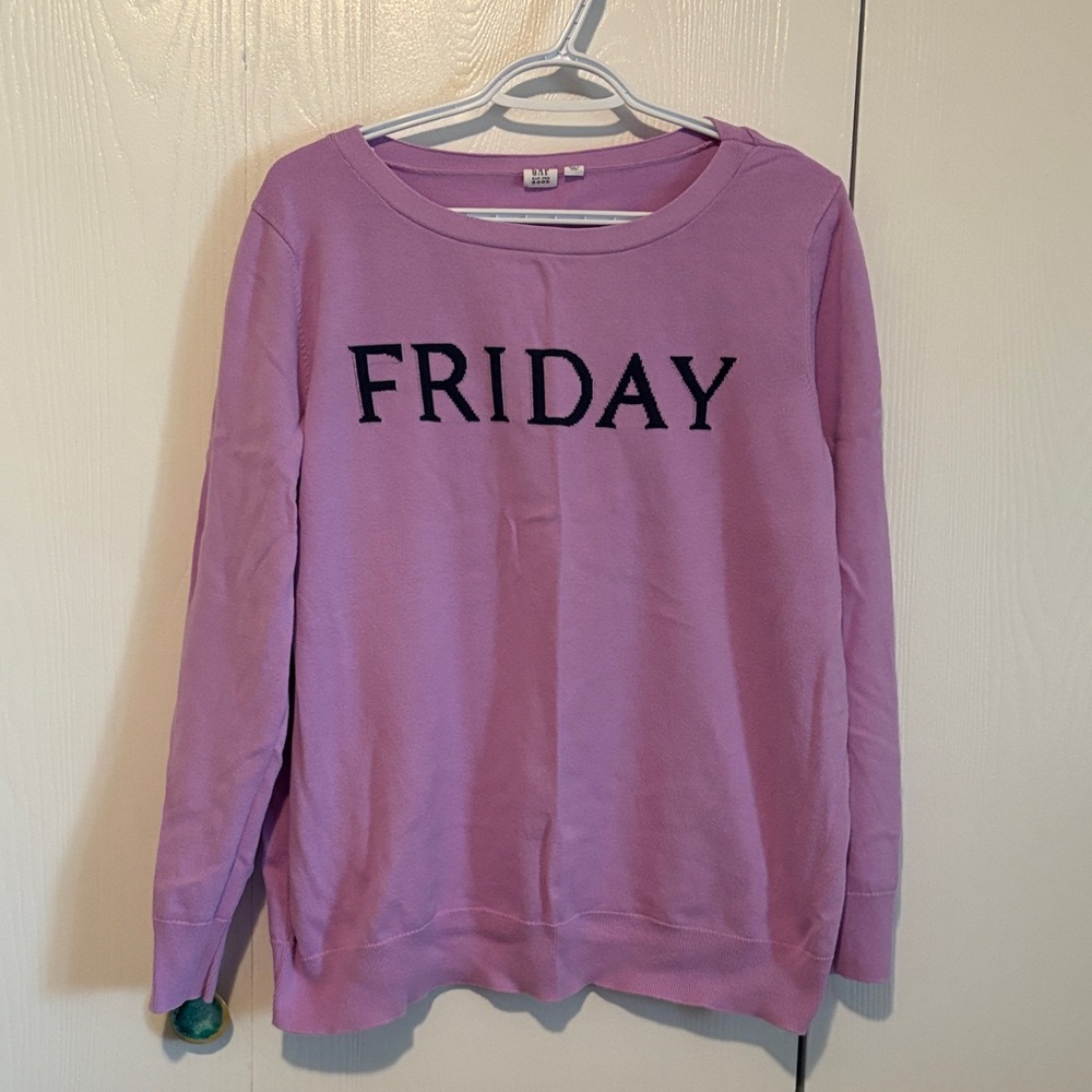 Women's Lilac 'Friday' Sweater